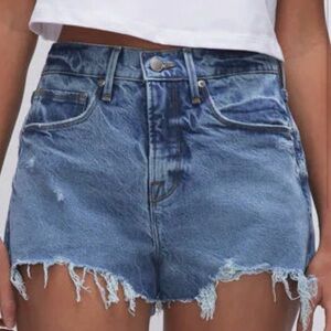 Good American Good '90s Denim Shorts